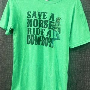Country t-shirt, support local cowboys, small , med large